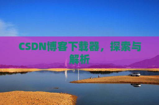 CSDN博客下载器，探索与解析